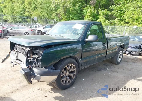 2003 Chevrolet Silverado 1500 Work Truck from USA, damaged, VIN 1GCEC14V23Z207935